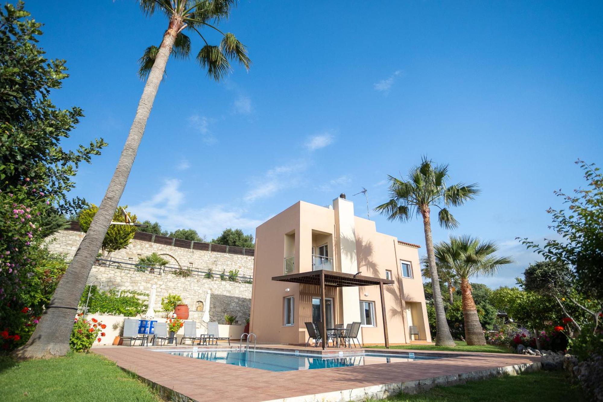 Meliades Villas Agia Marina  Bagian luar foto